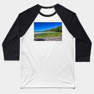 Tall Grass By The Water Baseball T-Shirt